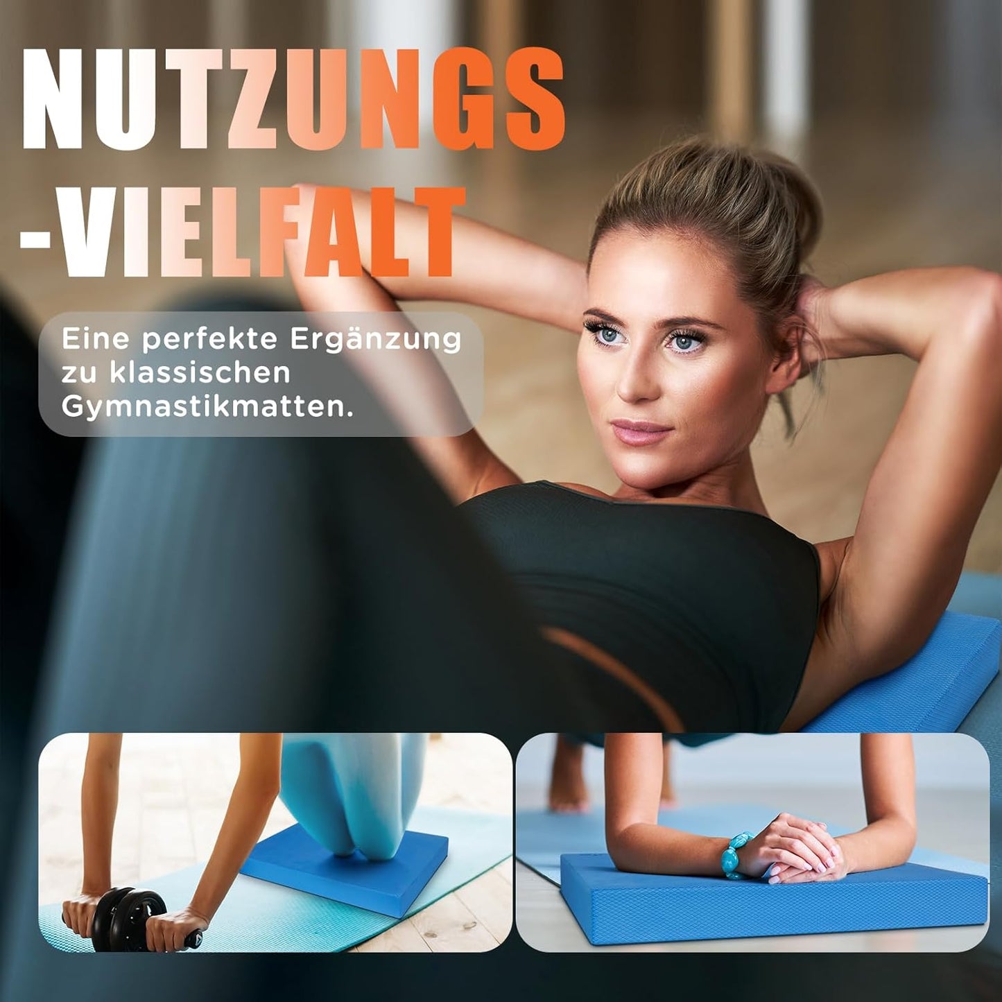 Balance Pad für Yoga, Blau XXL