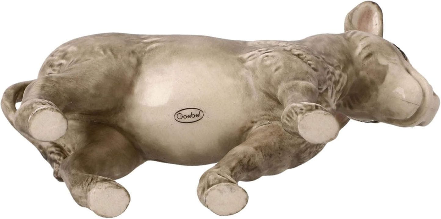Krippenfigur Esel, 9,5cm Mehrfarbig
