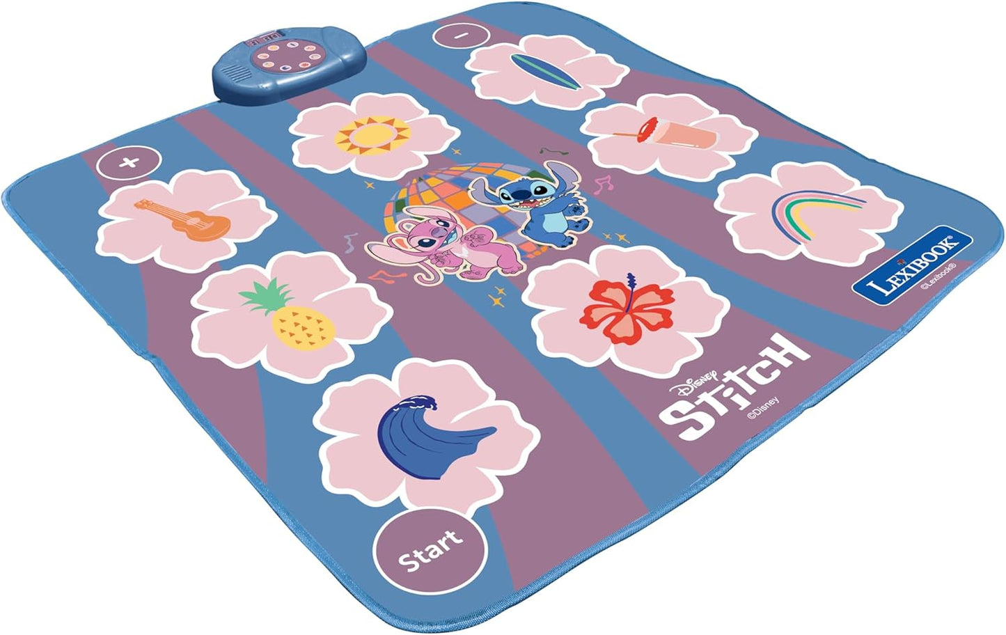 Elektronische Tanzmatte Stitch mit Bluetooth und 6 Spielmodi, Disney Stitch