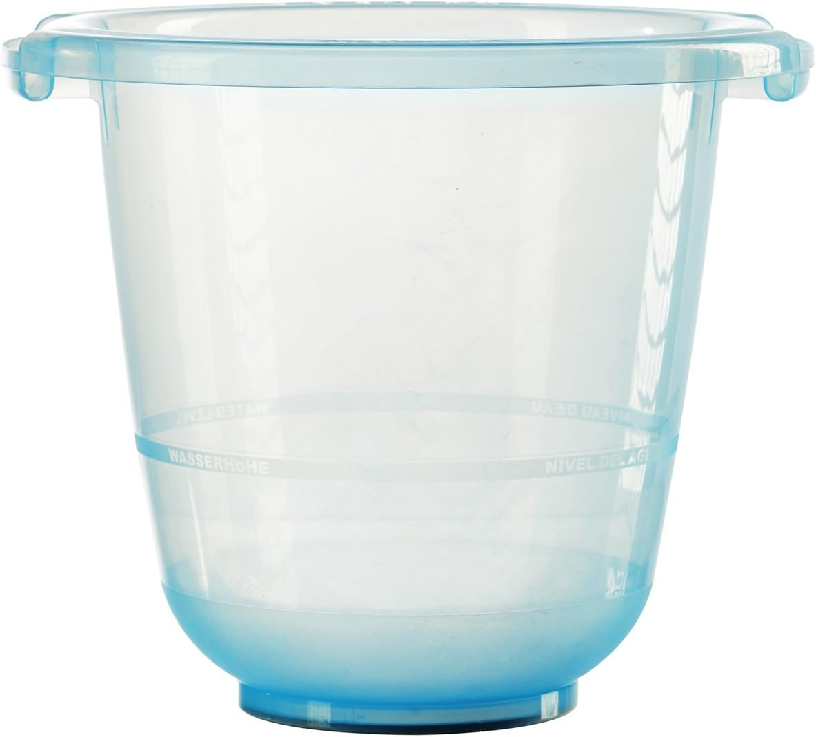 Badeeimer kippsicher und rutschfest, blau