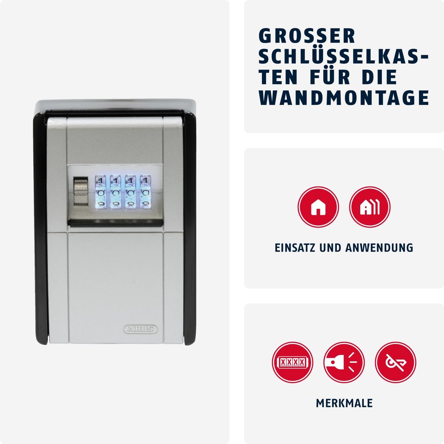 KeyGarage 787 Big LED - Schlüsselbox, Big - LED