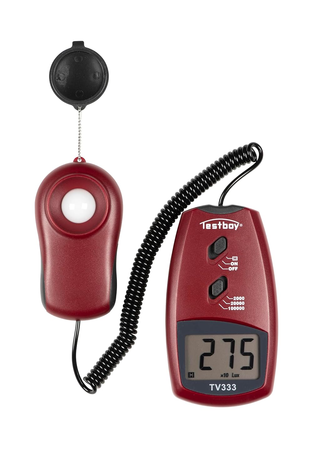 Digitales Luxmeter Testboy TV 333 bis 100.000 LUX, ohne LED Lichterkennung