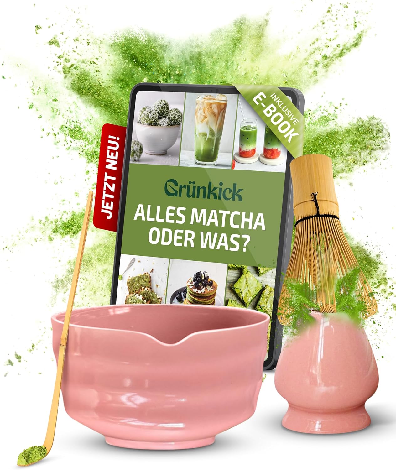Matcha-Set, Rosa