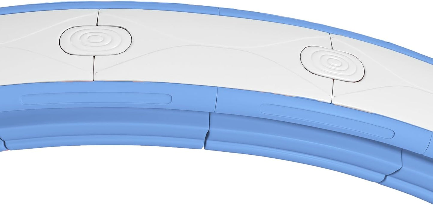 Smart Hula Hoop mit Zähler und Gewichtskugel, Hellblau