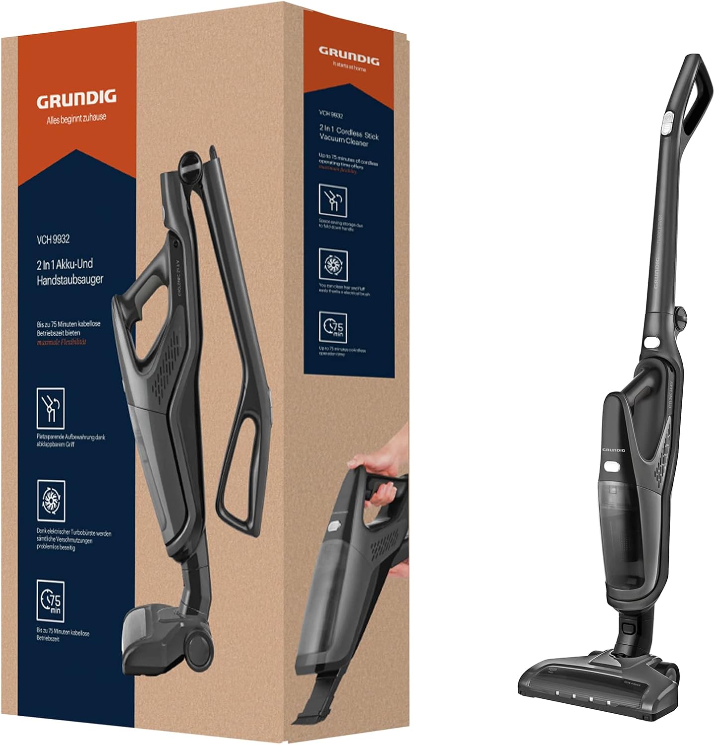 Kabelloser 2-in-1 Handstaubsauger Vch 9932