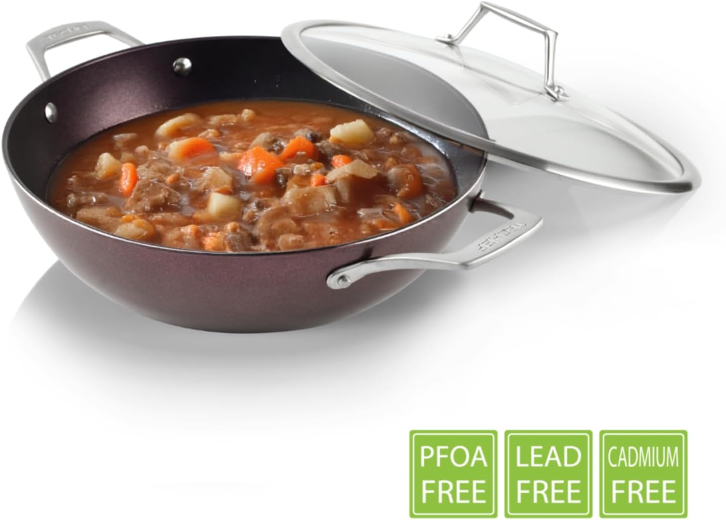 Antihaft-Allzweck-Kochpfanne mit Deckel 30,5 cm, 12" Chef Pan
