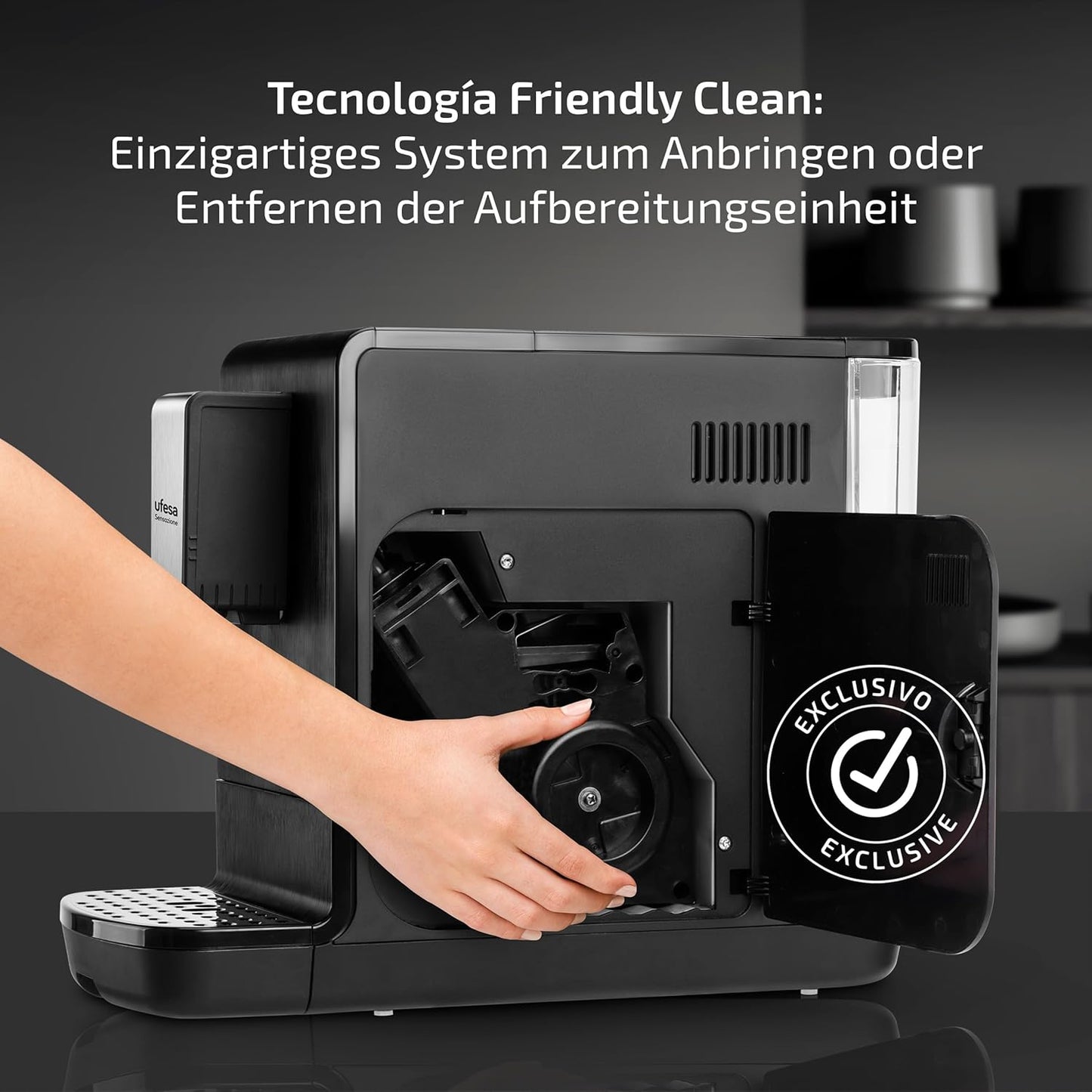 Sensazione ‎CMAB200.102 mit 20 Bar und Mahlwerk, Kompakte Superautomatik