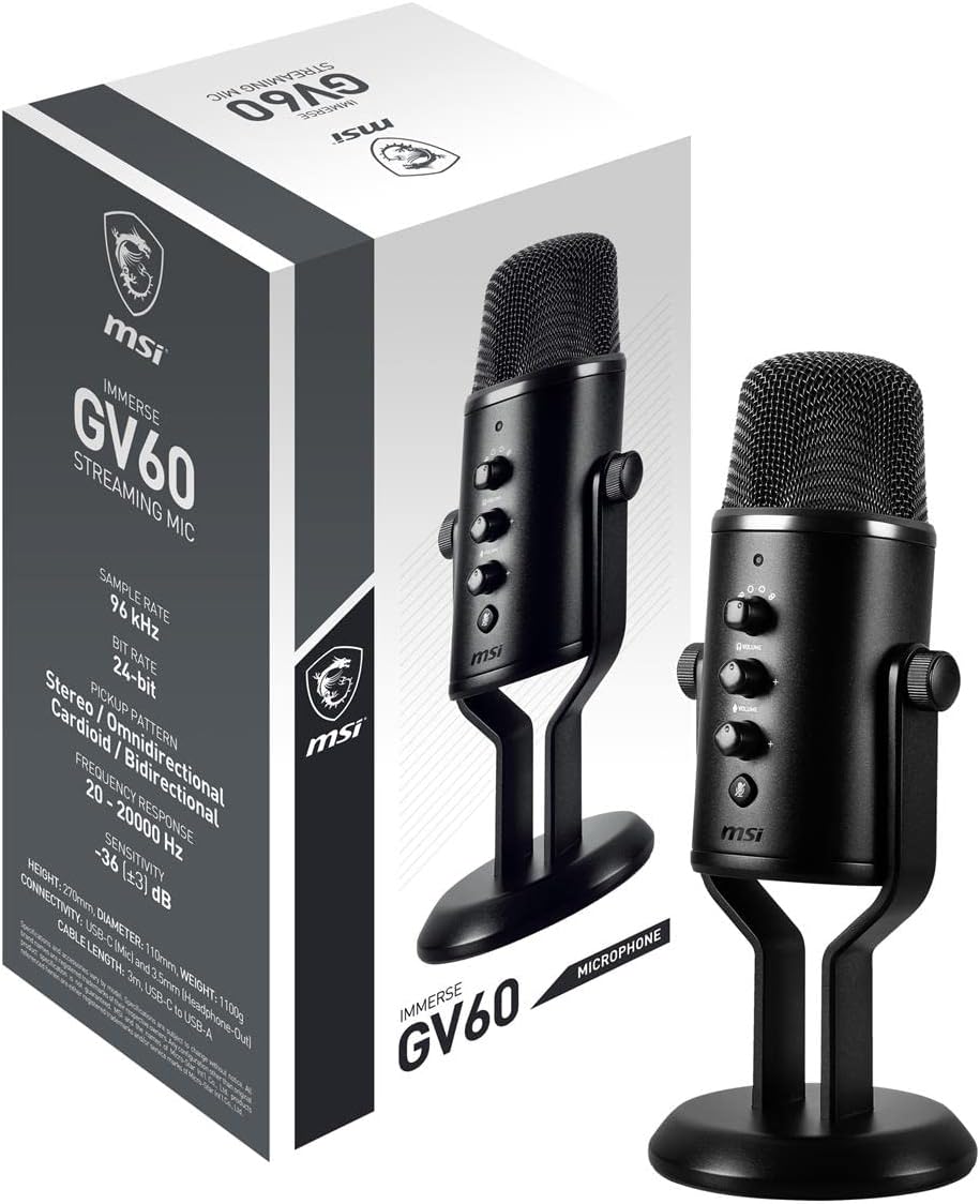 Streaming-Mikrofon GV60, Streaming Mic GV60