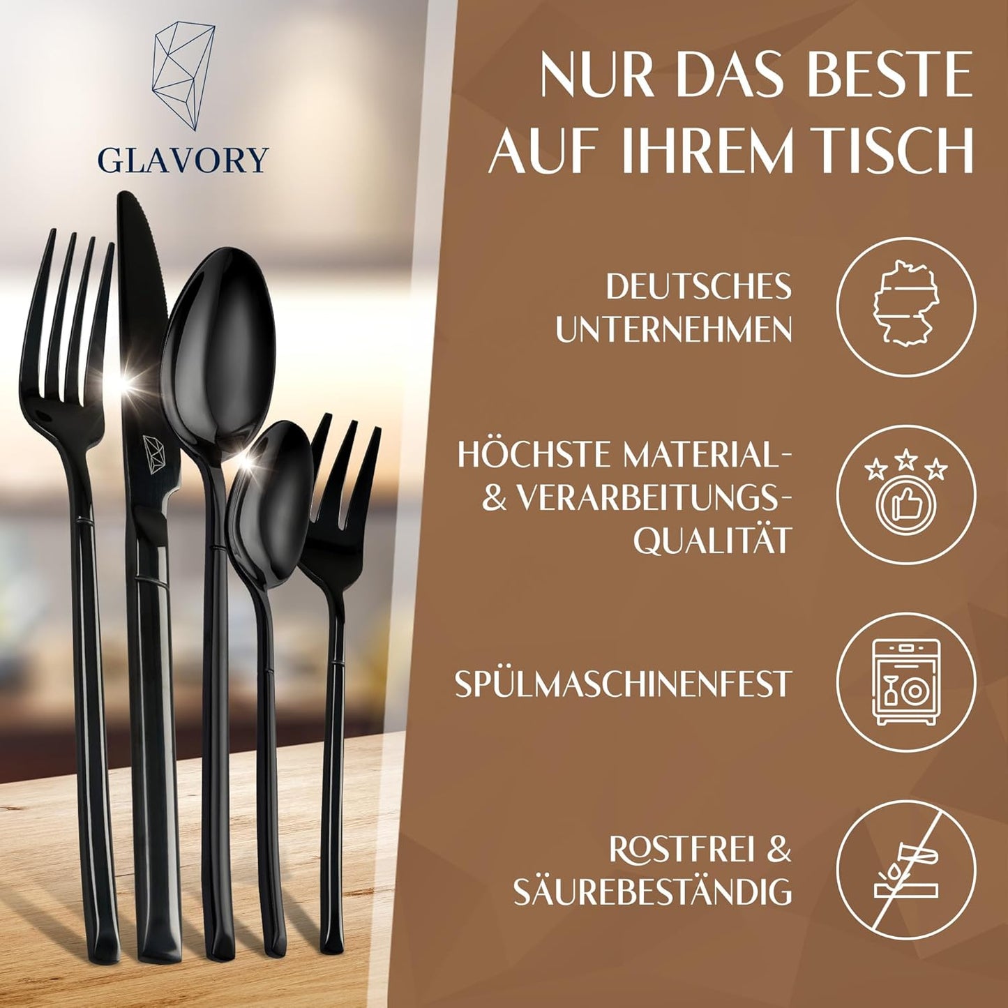 Stellar 30-teiliges Besteck-Set, 30 Stellar