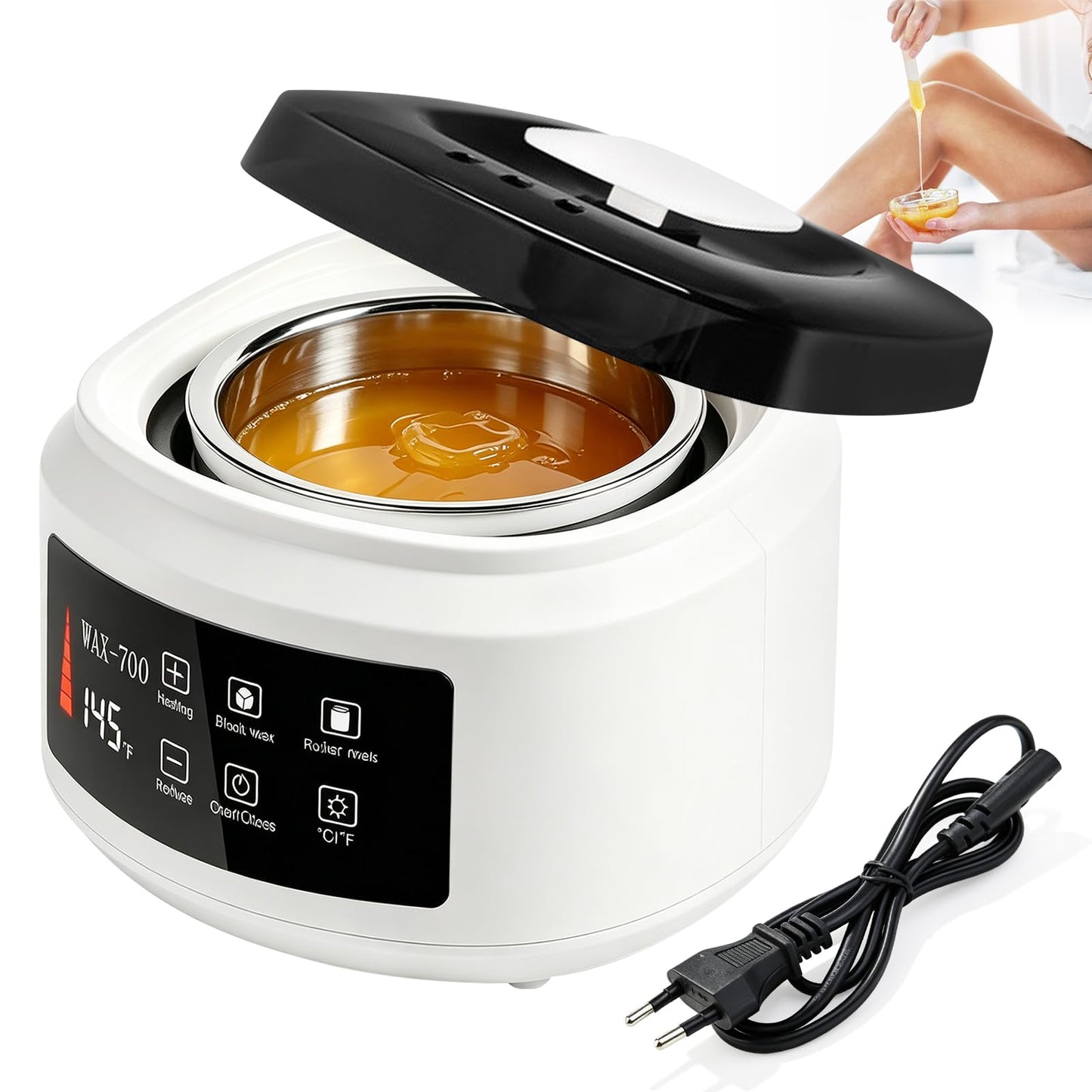 Wachswärmer mit automatischer Temperaturregelung