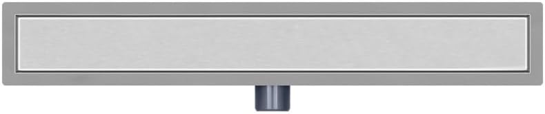 Duo Duschrinne mit Haarsieb und Siphon, 70 cm