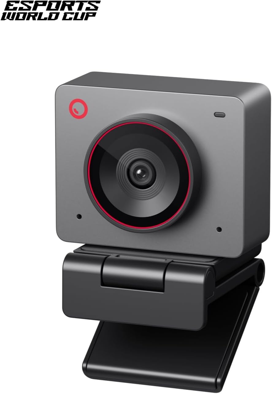 Meet 2 4K Webcam mit KI-Framing & Autofokus, Space Grey