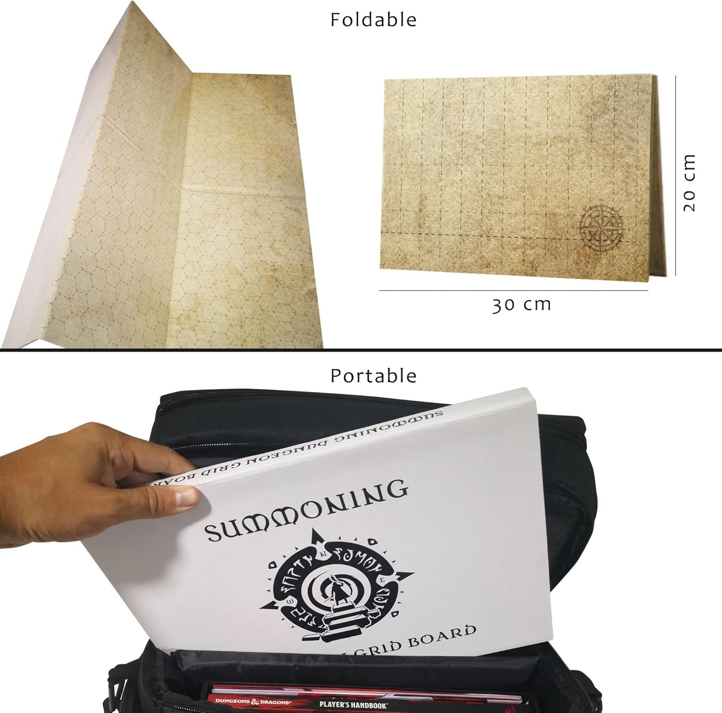 Dungeon Grid Board für Rollenspiele und Kriegsspiele, Board