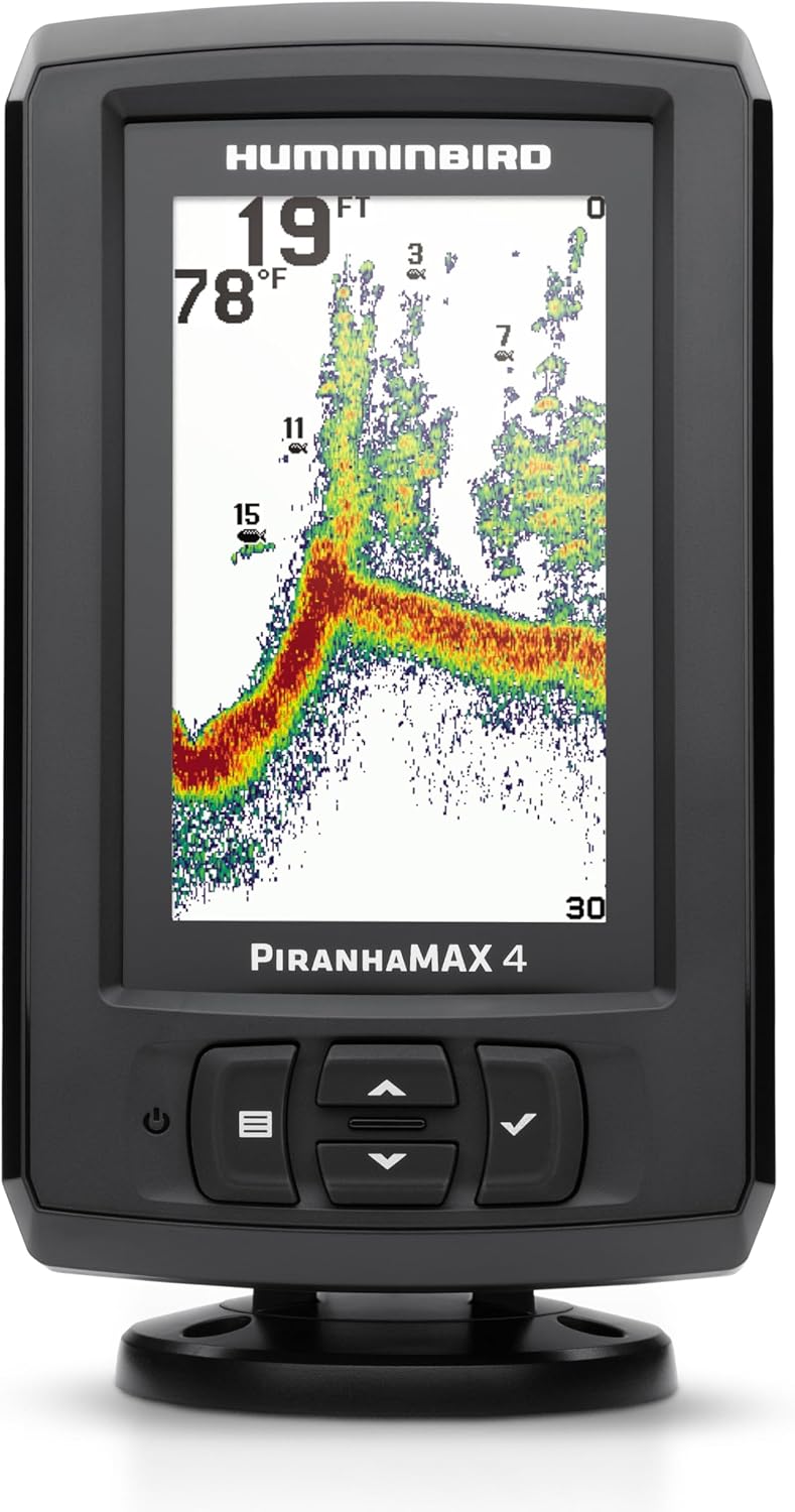 Piranha MAX 4 Fischfinder mit 4.3 Zoll LCD, Piranhamax 4