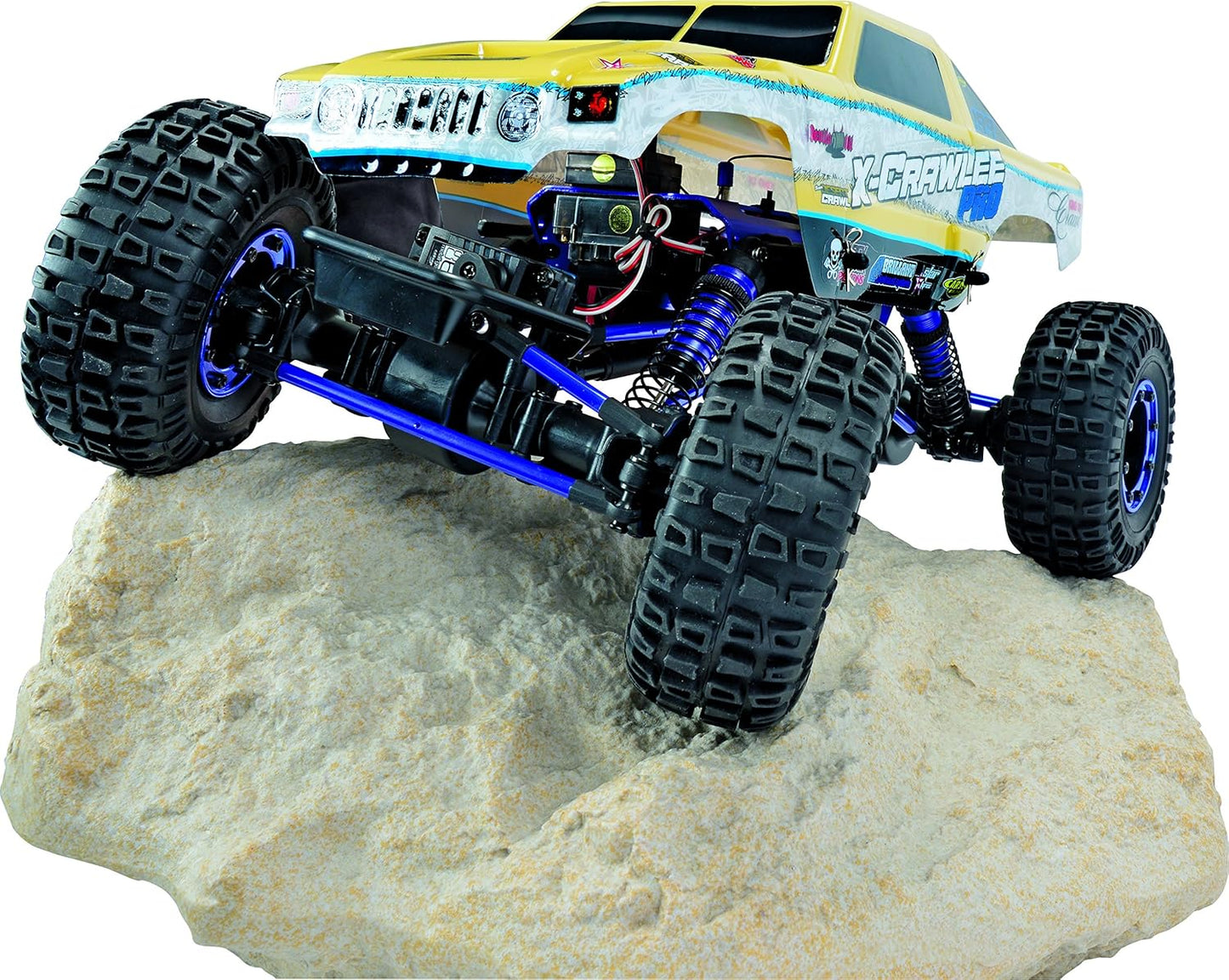 RC-Crawler 1:10 4x4 Modellauto, Crawlee, Sandfarben