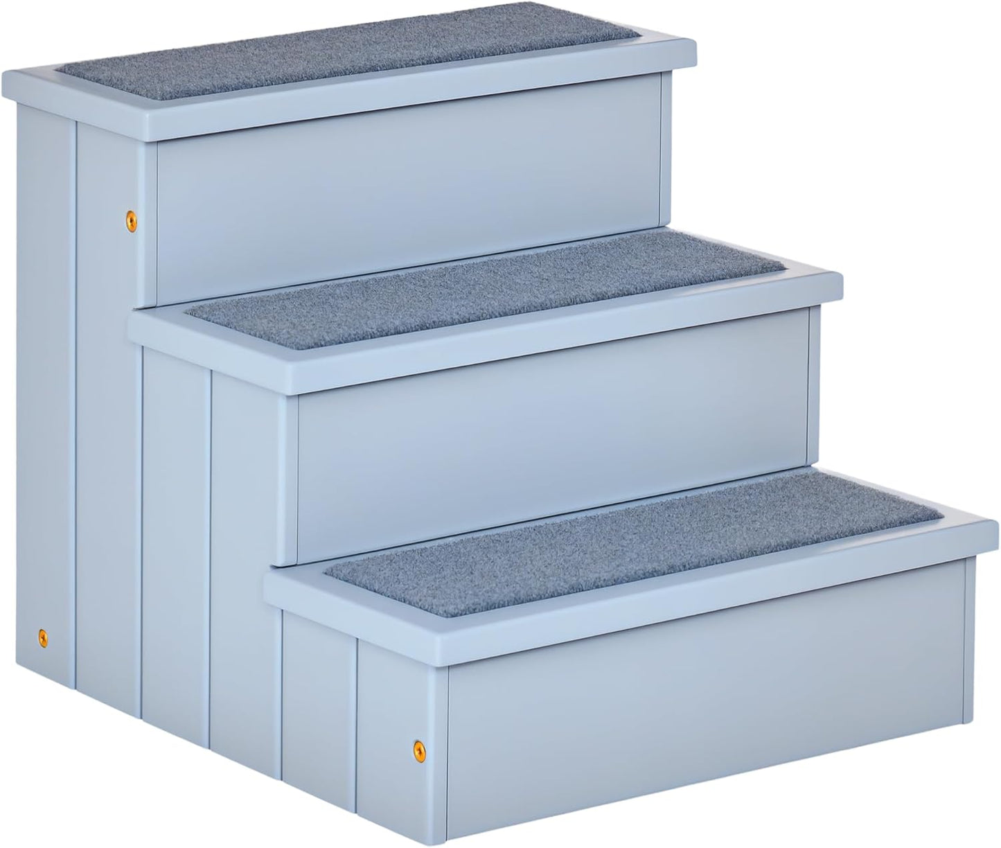 Haustiertreppe mit 3 Stufen, Grau