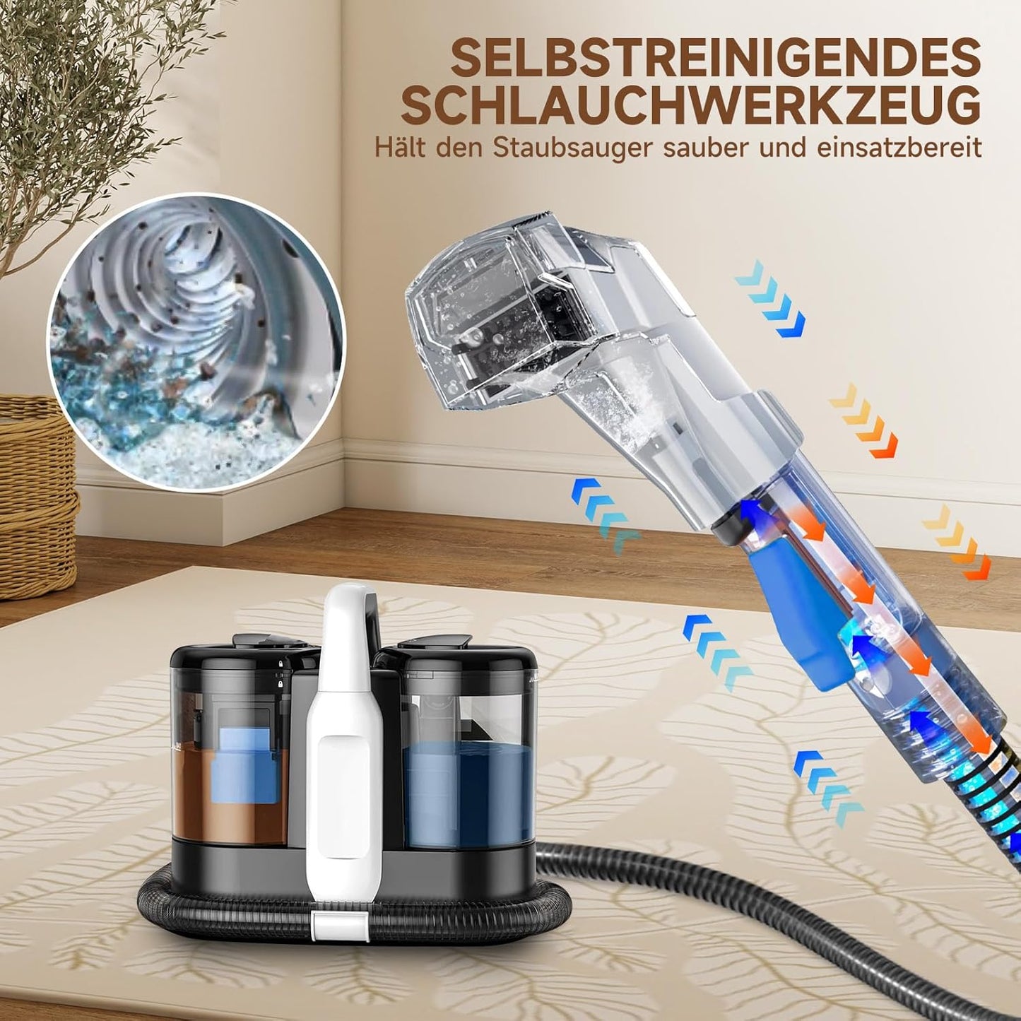 Polster- und Teppichreiniger