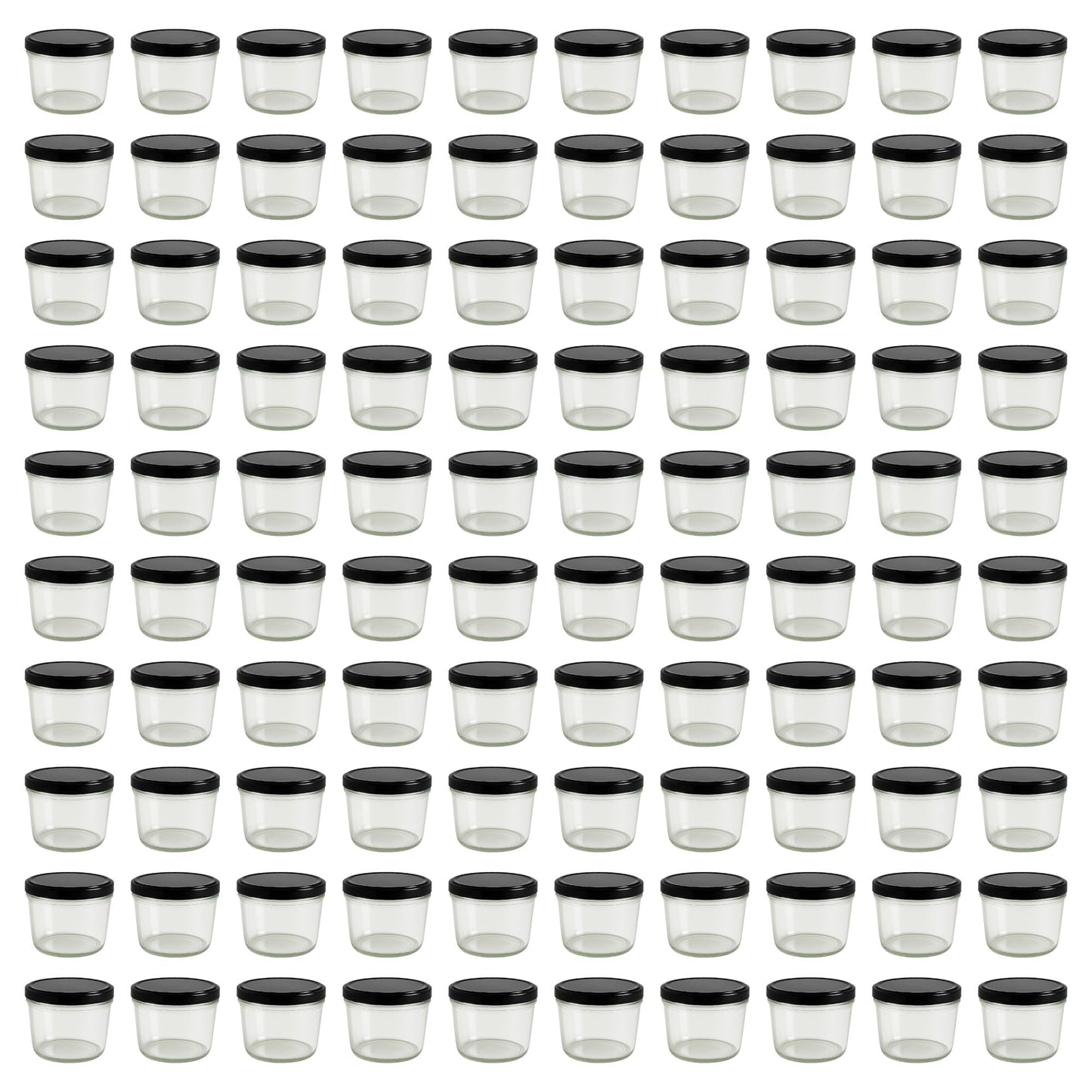 Einmachgläser mit Schraubdeckel (100 Stück, 230 ml), 230 ml 100