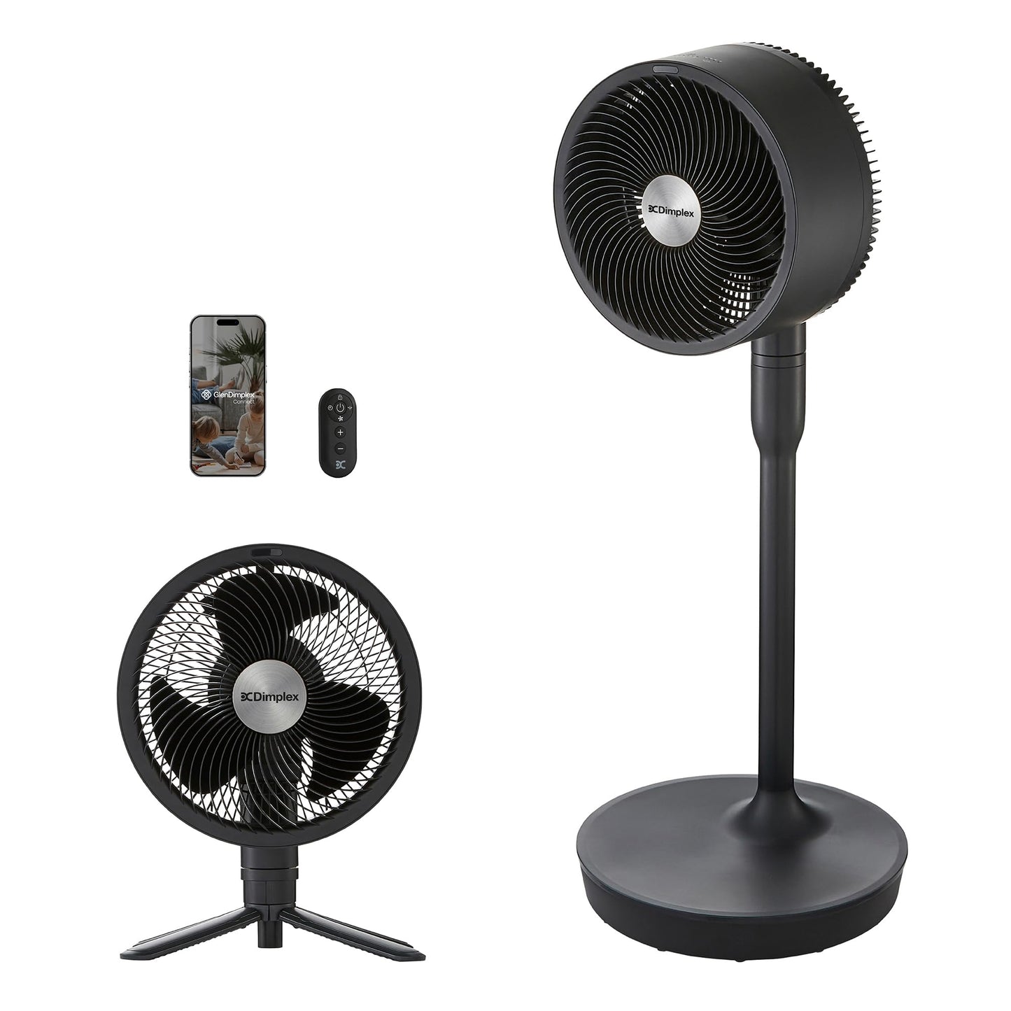 Smart 2-in-1 Akkuventilator mit App-Steuerung