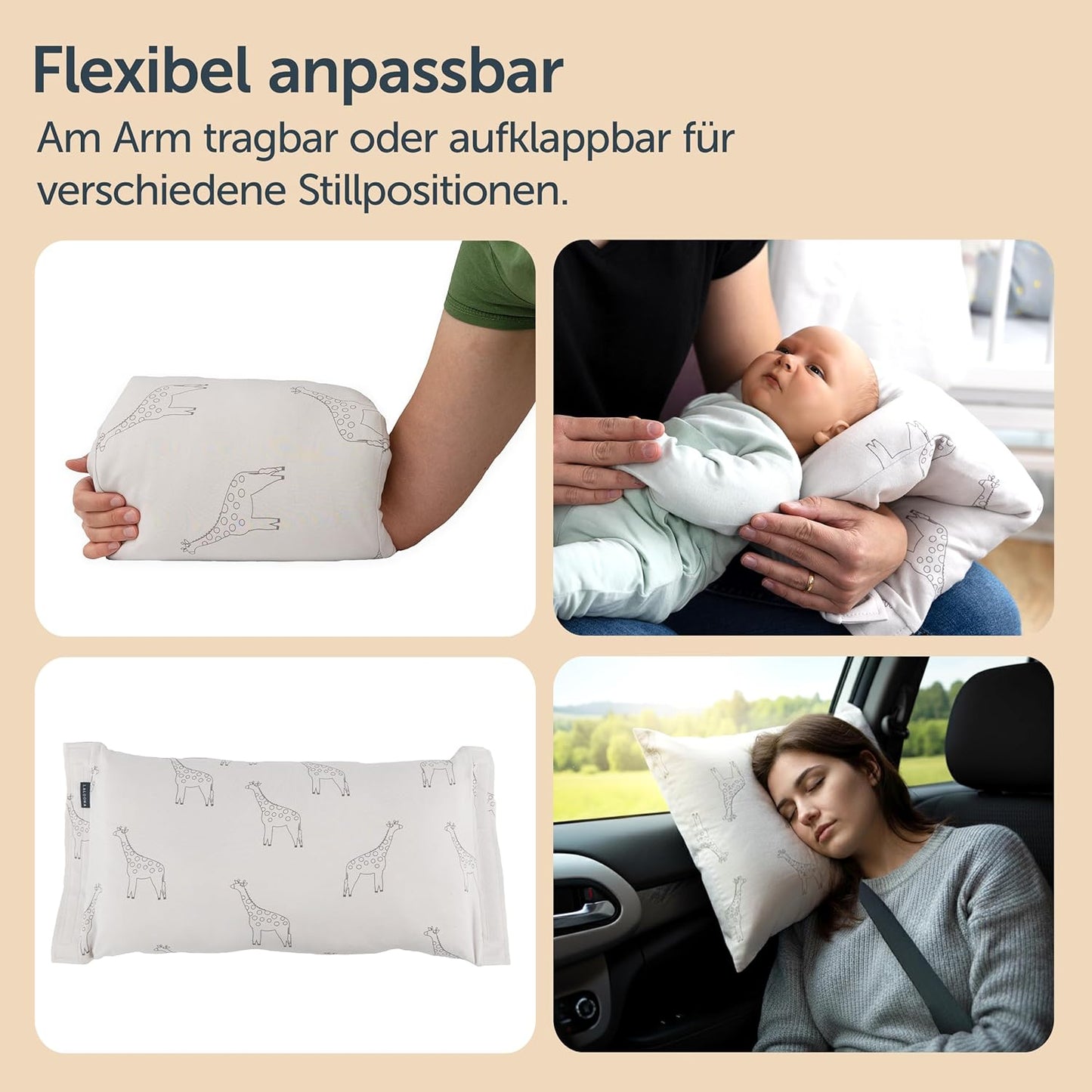 Stillhilfe und Reisestillkissen