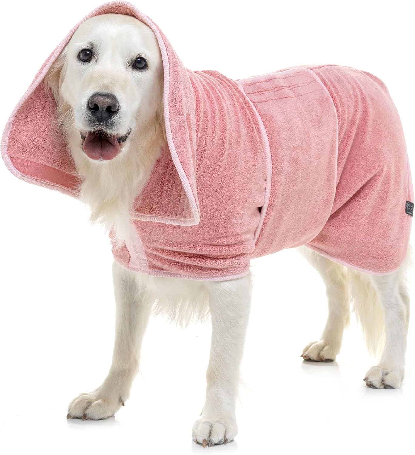 Hundebademantel, XXL / Staubrosa