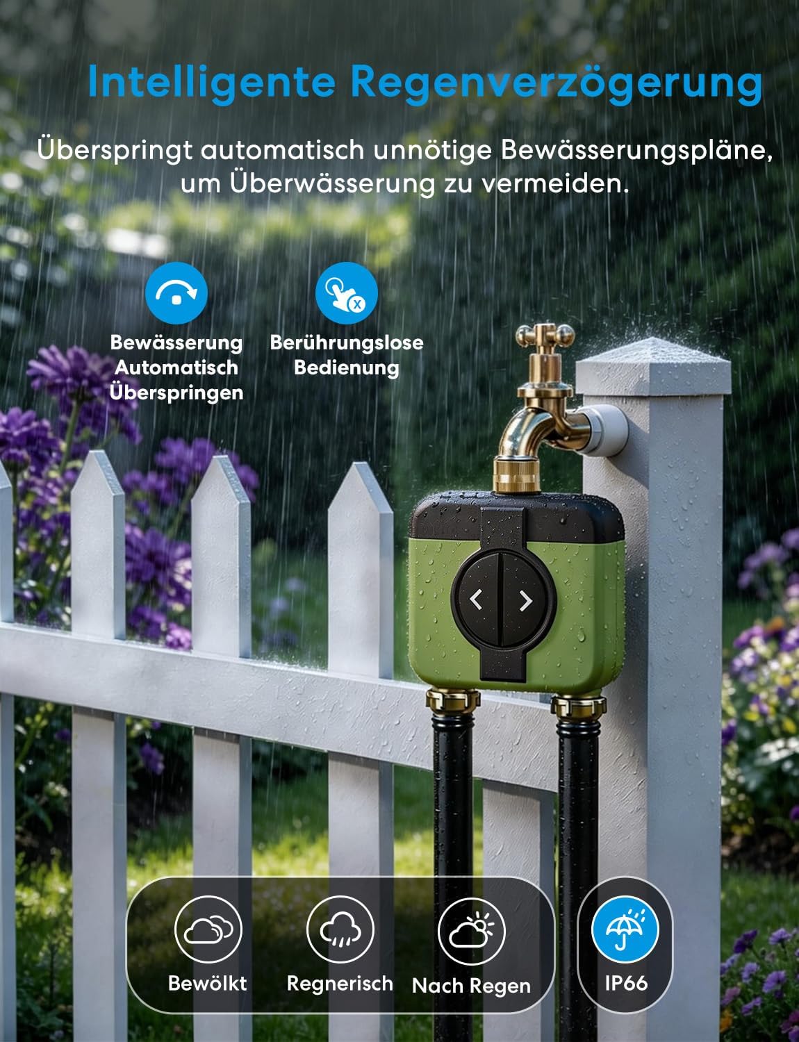 MST200 Bewässerungscomputer mit 2 Ausgängen, 1 Stk. mit Hub