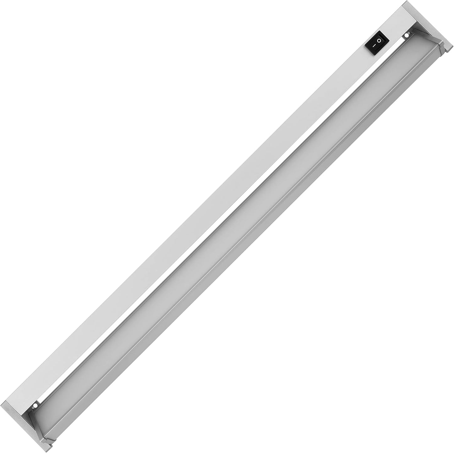 LED Unterbauleuchte, mit Schalter 58cm - 12W Silber
