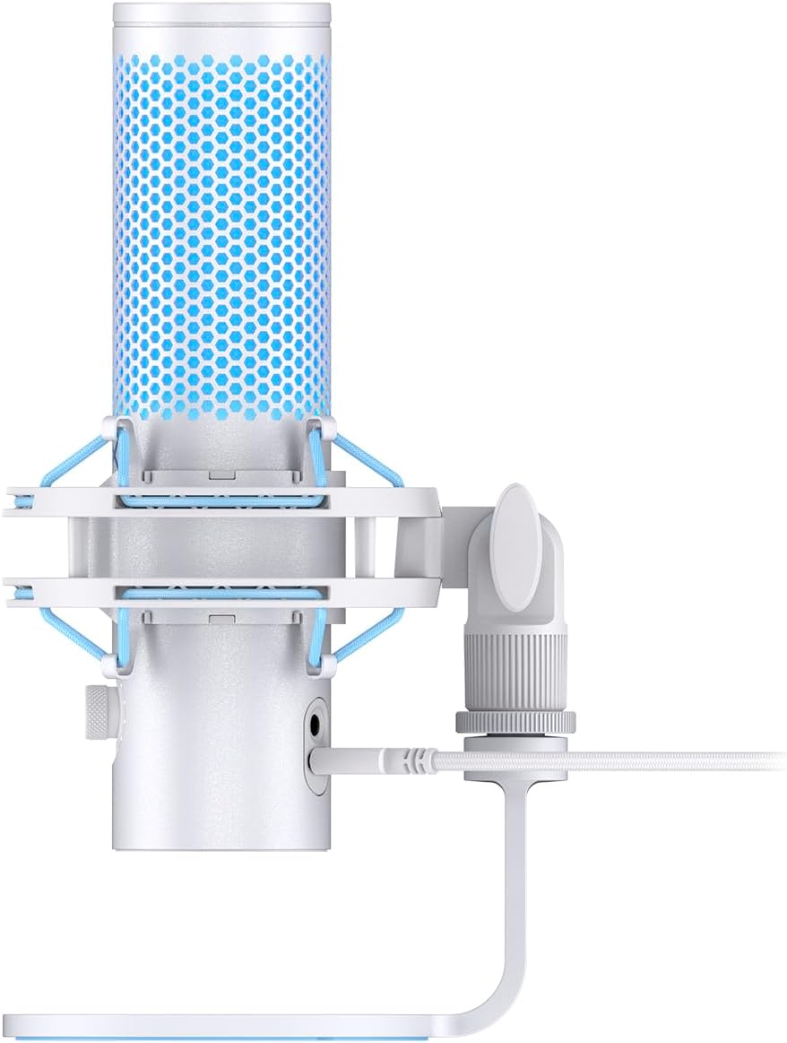 QuadCast 2 Frost USB-Mikrofon, QuadCast 2 Weiss