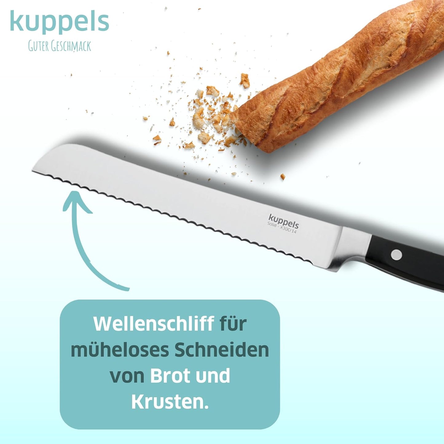 MOV9958411 Solid Brotmesser, Brotmesser