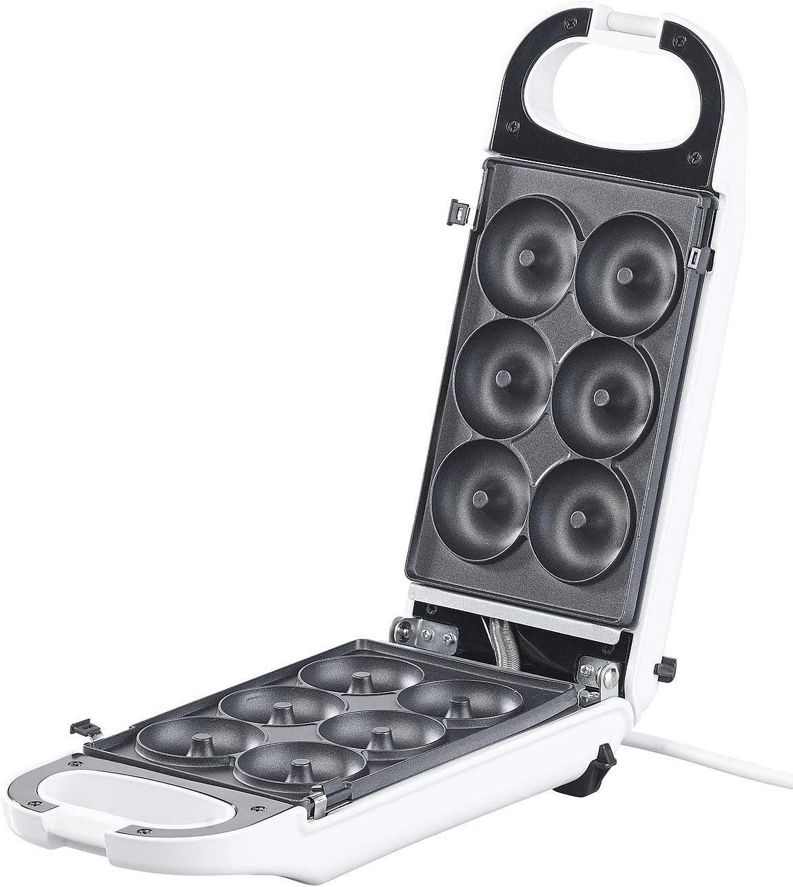 6in1 Snack-Maker mit Wechselplatten, Auswechselbare Formen