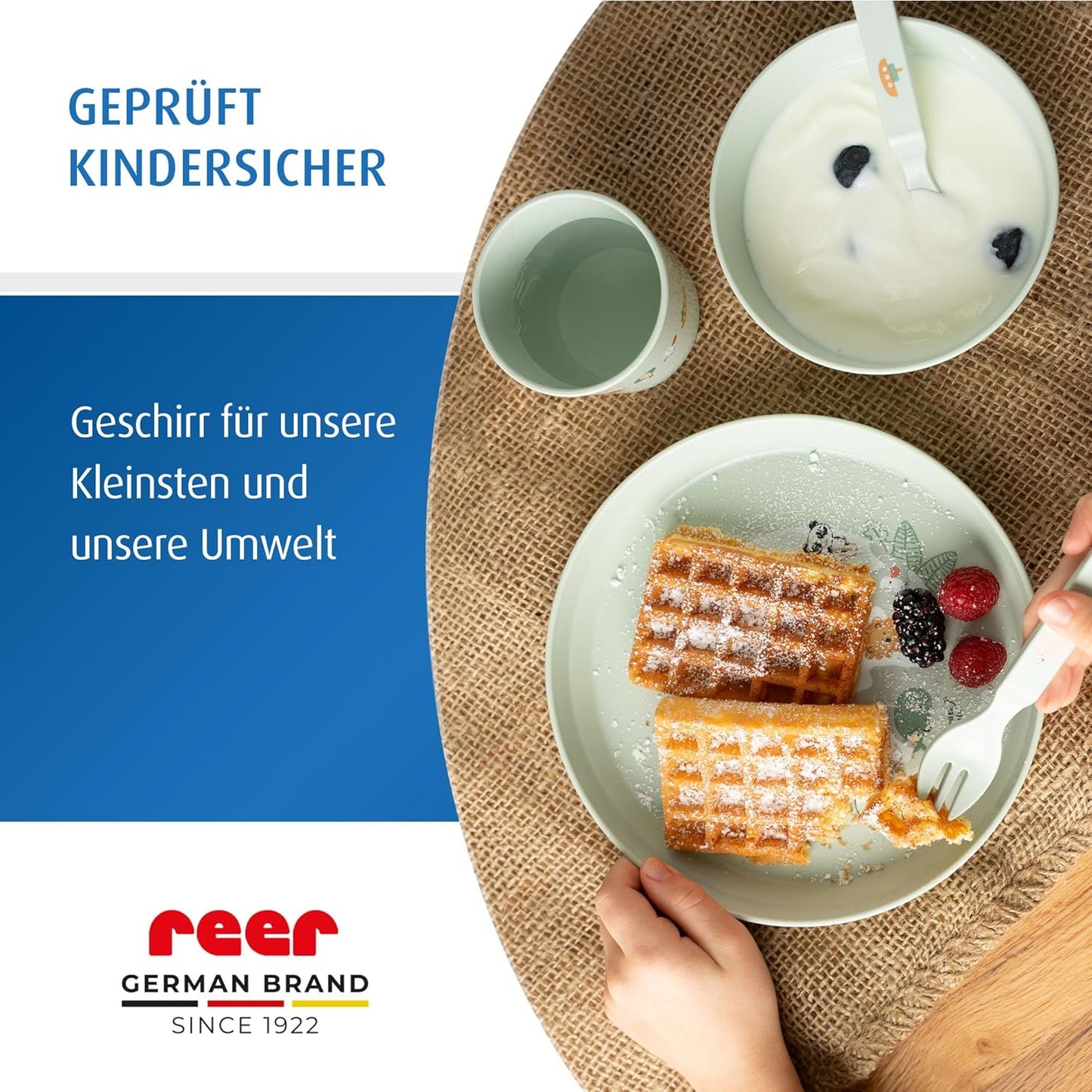 Kindergeschirr-Set (5-teilig, Little Explorer), Little Explorer