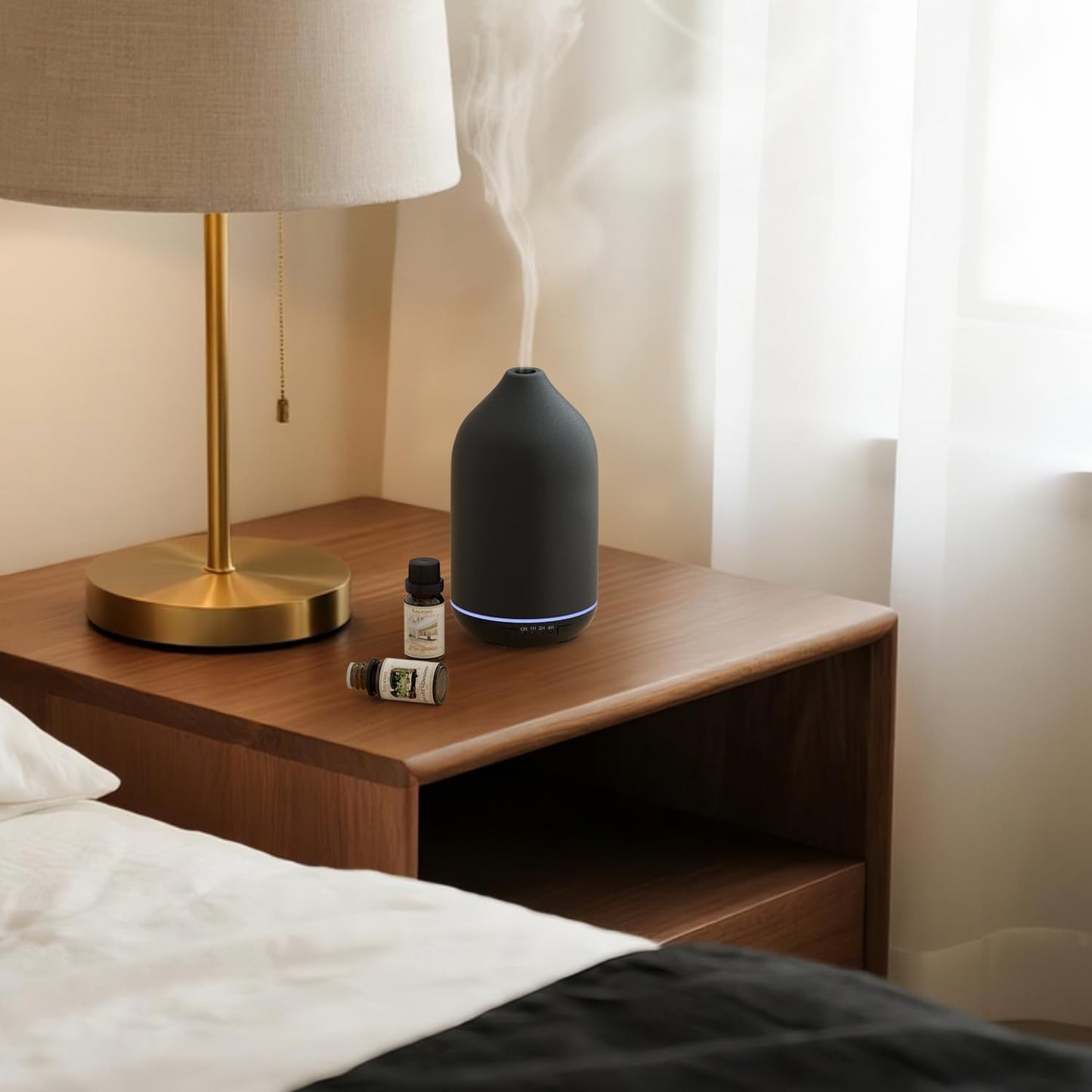 Aroma Diffusor mit Timerfunktion, Schwarz