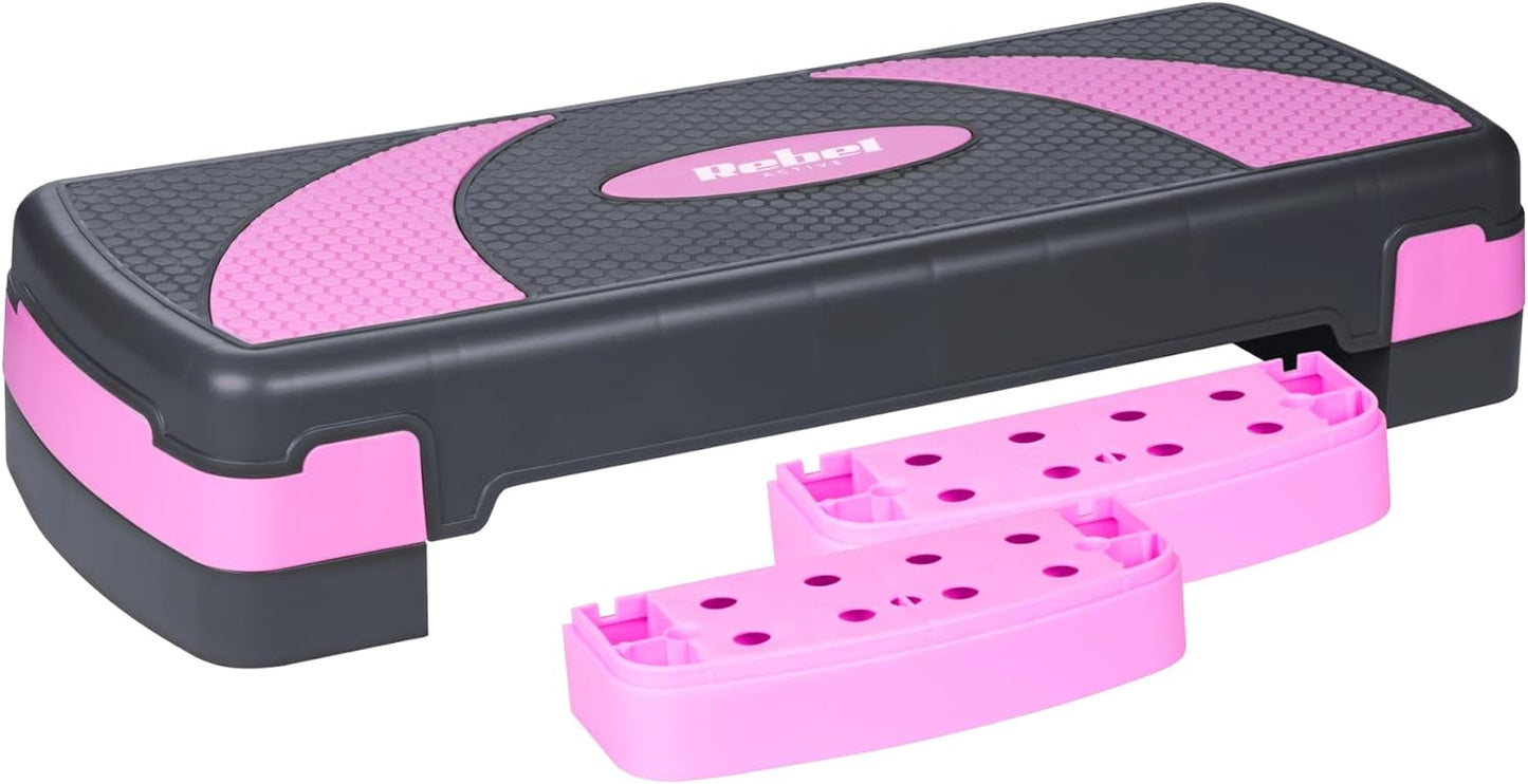 Aerobic-Stepper mit 3-stufiger Erhöhung