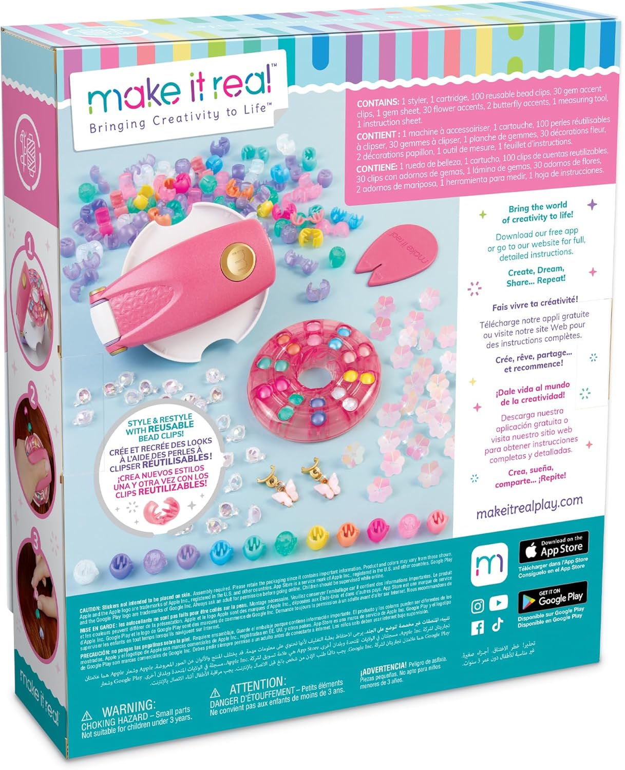 Kreatives Haar-Set