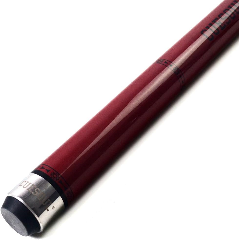 2-teiliger Billard Queue, 11.5mm Spitze, rot 11.5mm