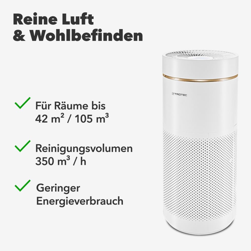 Luftreiniger AirgoClean 170+, Weiss / 2024 Modell