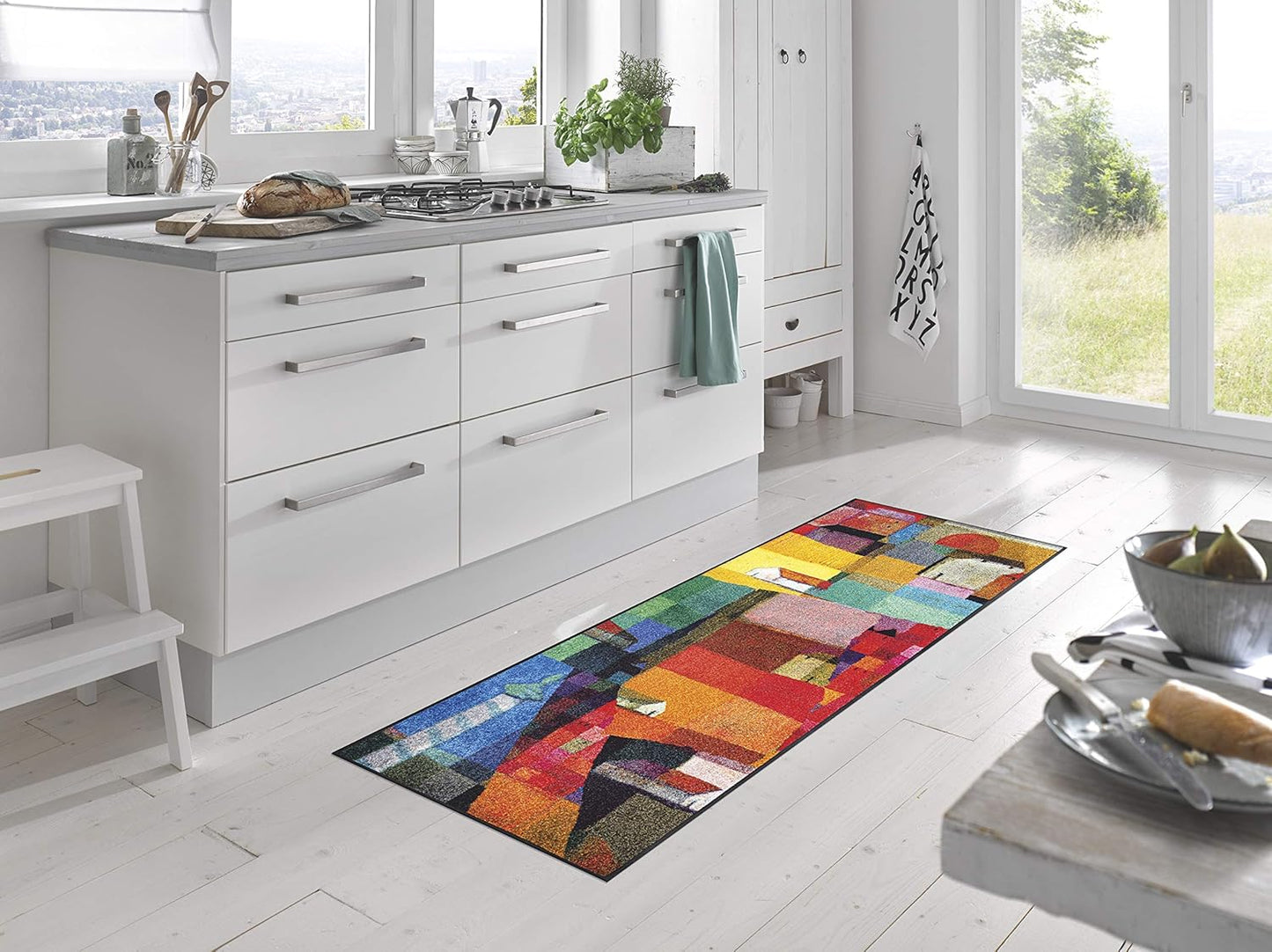 Fussmatte, 60x180 cm, 60x180 cm Mehrfarbig