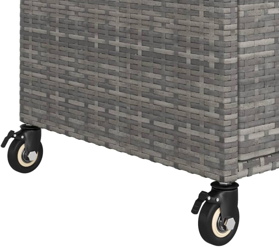 Barwagen mit Schublade, Grau
