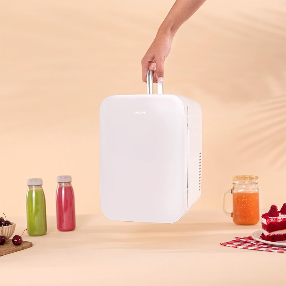 Mini-Kühlschrank mit Kühl- & Heizfunktion, 6 Liter, 6 L | Bahamas Weiss