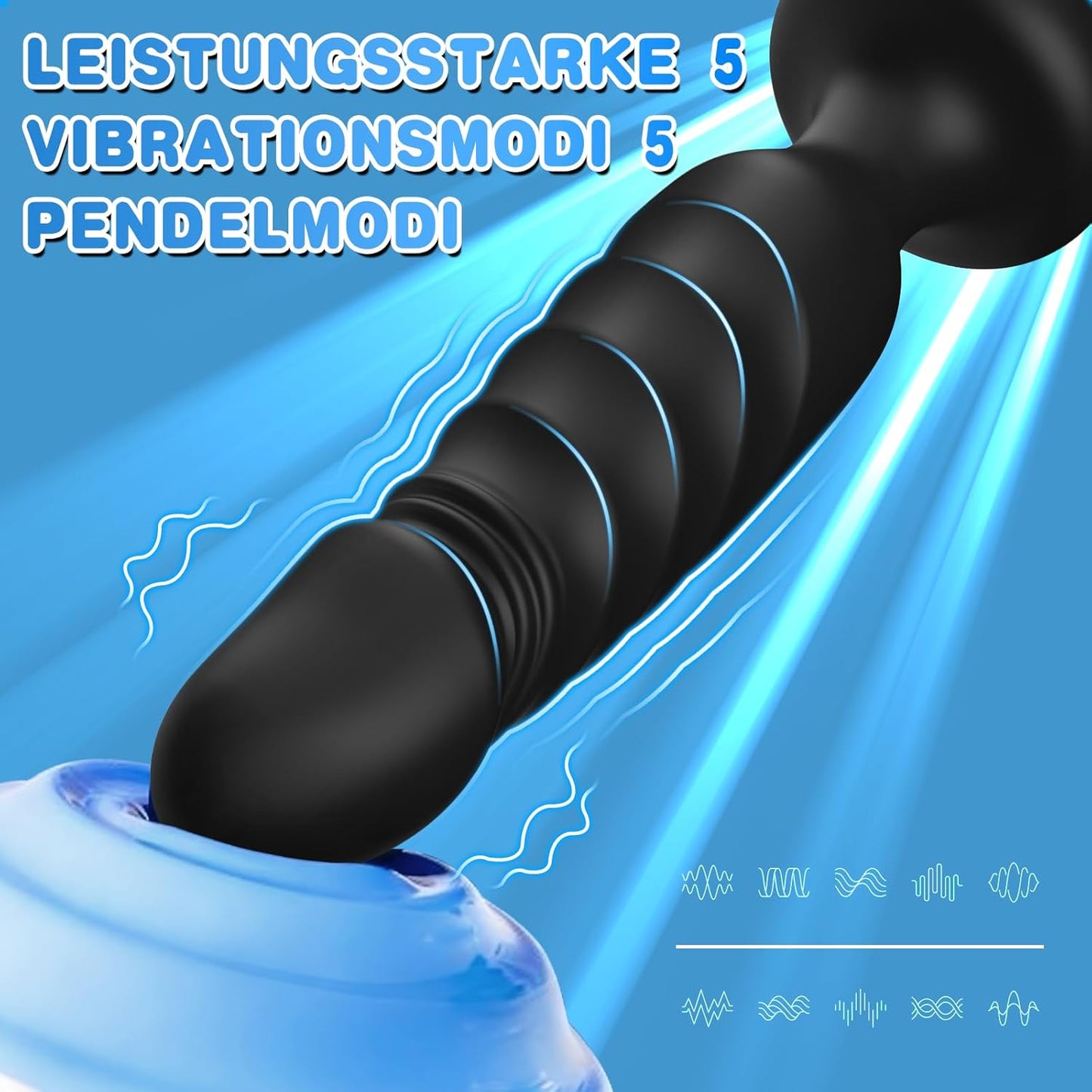 Analvibrator mit Fernbedienung
