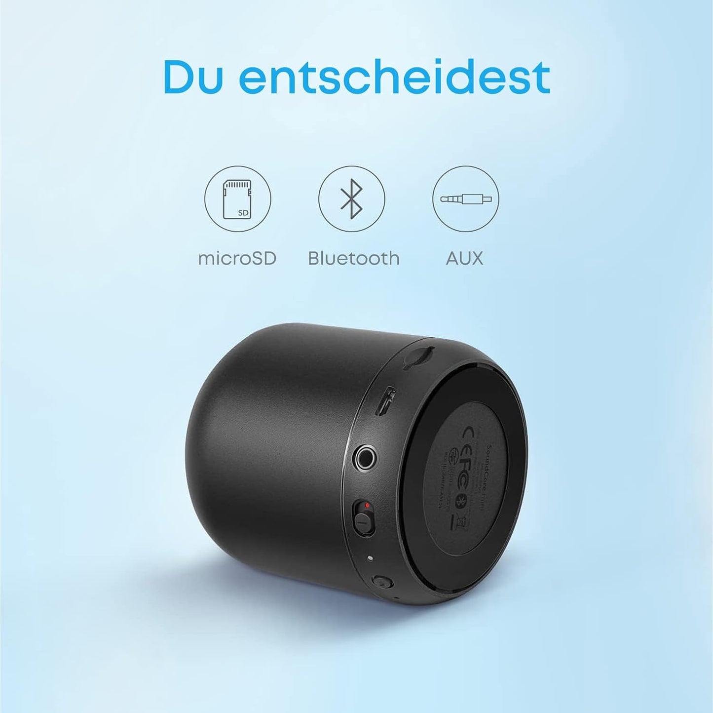 Soundcore Mini - Bluetooth-Lautsprecher, Schwarz