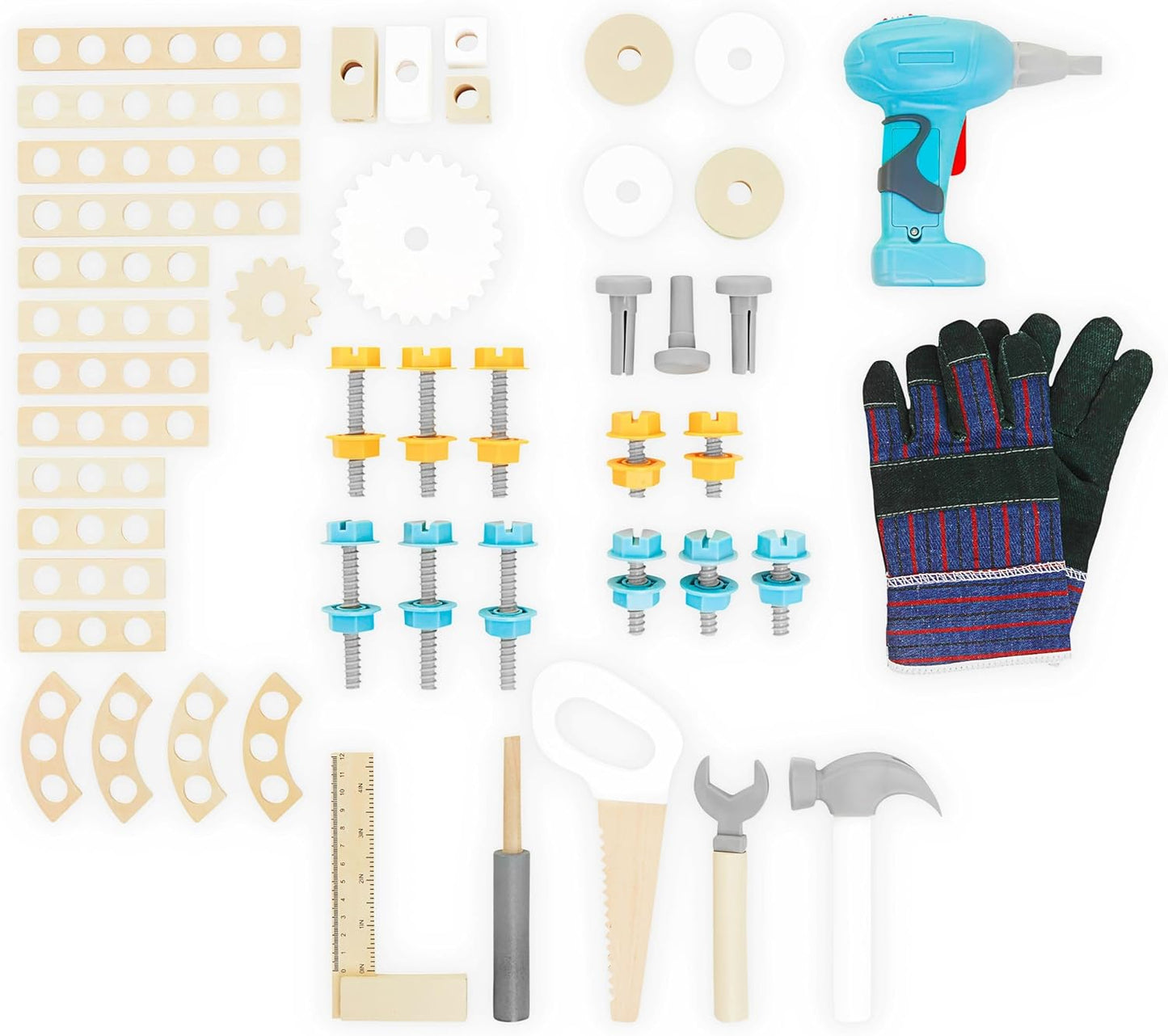 Holzwerkstatt Spielset, Braun