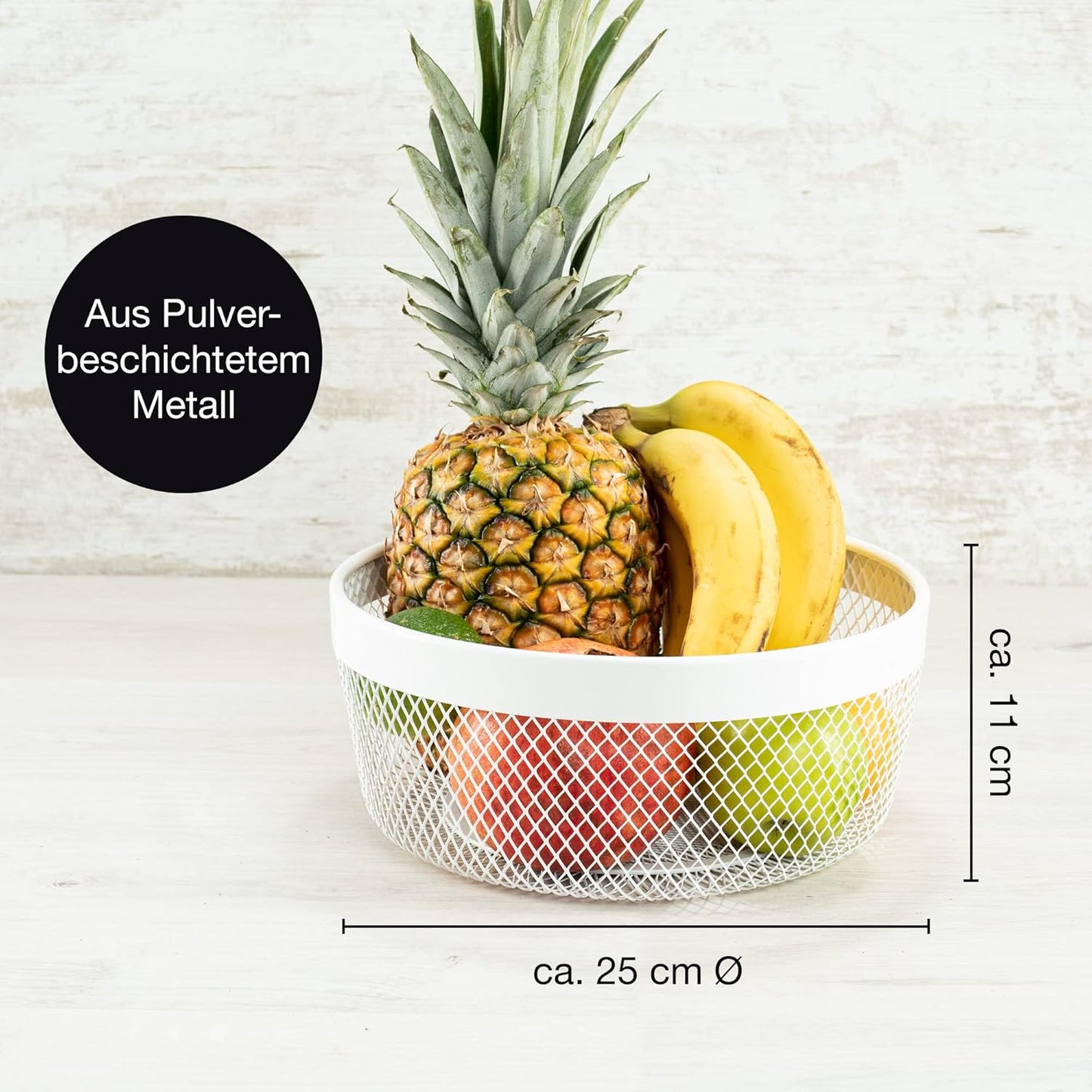 Obstkorb, Weiss Obstkorb