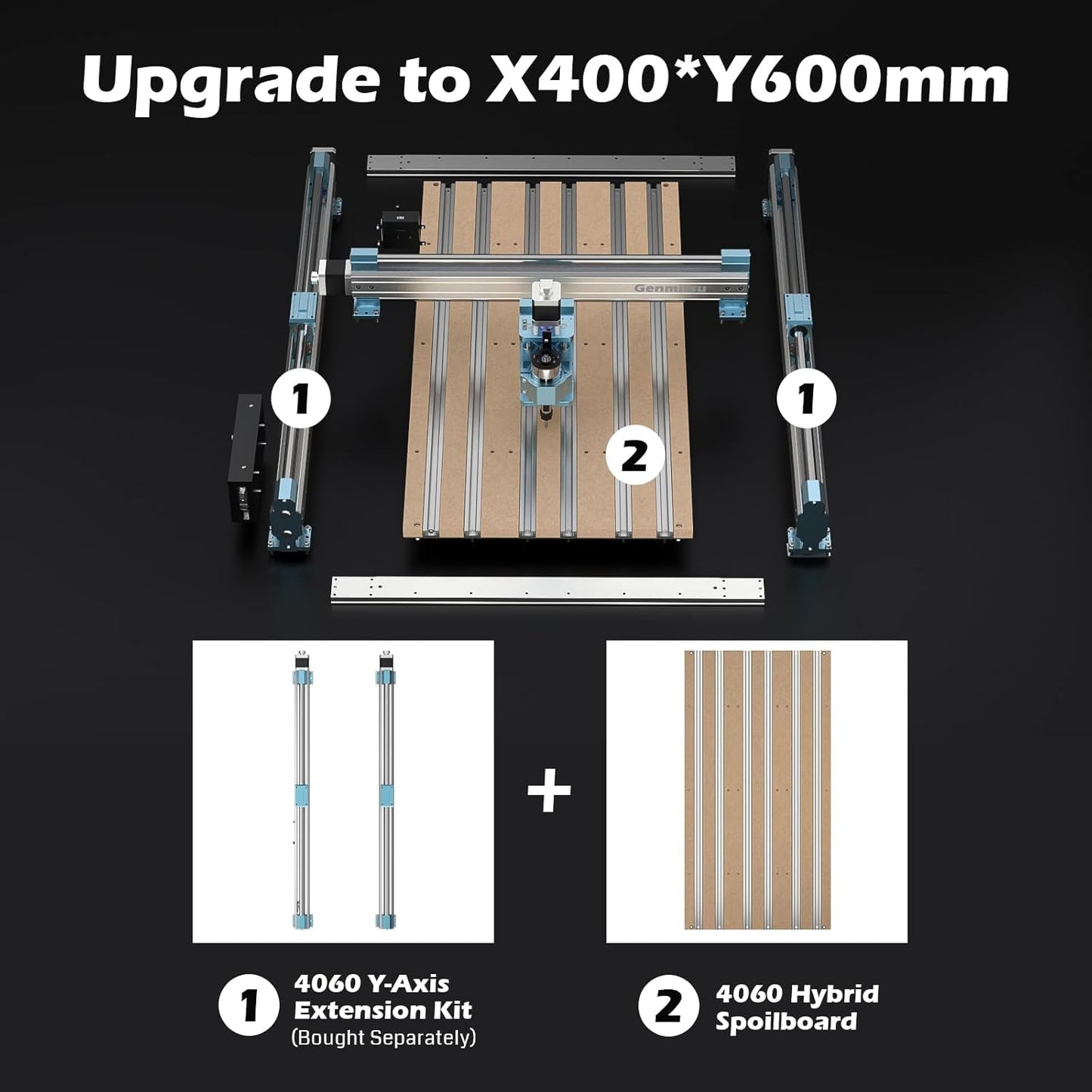 CNC Y-Achsen-Erweiterungssatz 4040-PRO