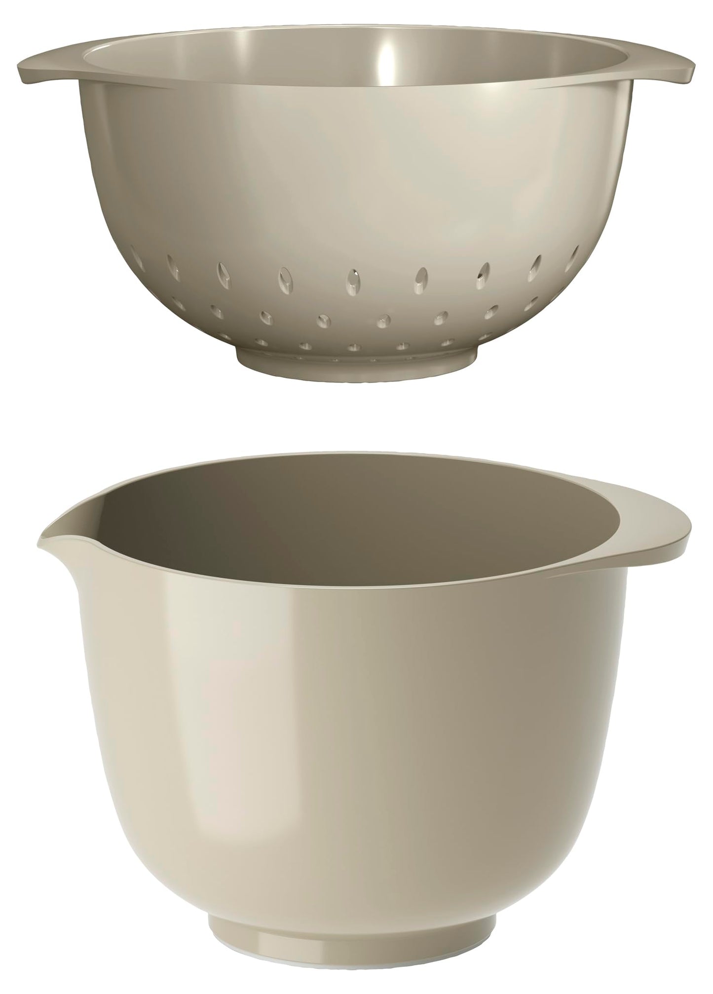 New Margrethe Rührschüssel mit Seiher, Humus 1,5 liter
