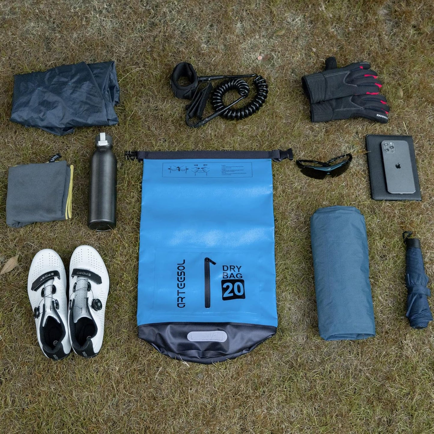 Dry Bag, Blau 20L