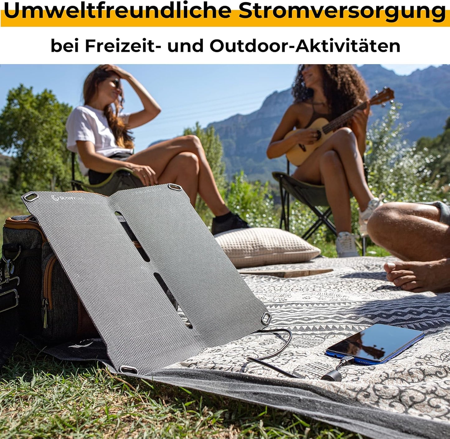 Tragbares Solarladegerät, SUNBOOSTER 14W