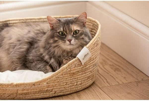 Premium Kuschelbett für tiefen Schlaf (Naturmaterial)