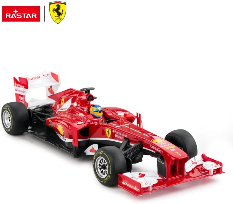 Ferrari F138 F1 Rennwagen, Fernando Alonso + Felipe Massa, 41 cm (L) x 15 cm (W) x 10 cm (H), Ferrari F138 (1:12 Skala)