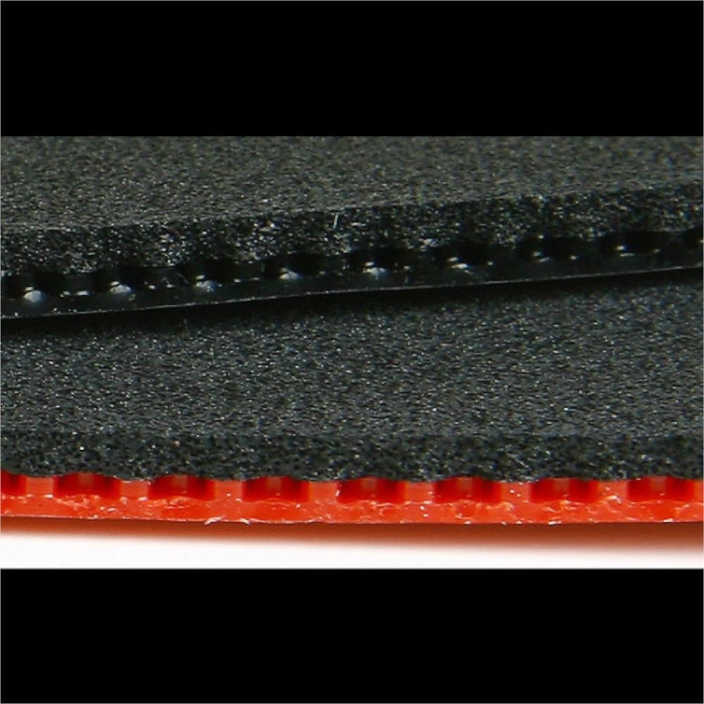 Tischtennisbelag Vega Pro, 2 mm, 2,0 mm, schwarz 2,0 mm, schwarz